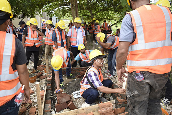 PUPR Banggai Bikin Pelatihan Tenaga Kerja Konstruksi Jabatan Tukang