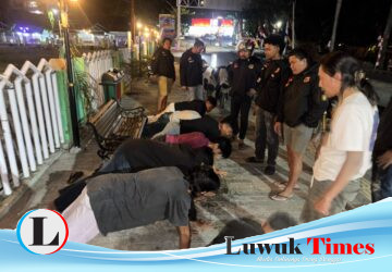 Pemuda Mabuk Batal Tawuran di Kawasan Masjid Agung Luwuk