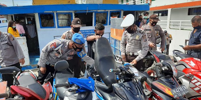Mobilisasi di Pelra, Polisi Perketat Pemeriksaan Kendaraan