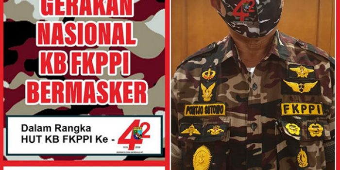 Video 42 Ribu Anggota FKPPI Mengenakan Masker Diviralkan