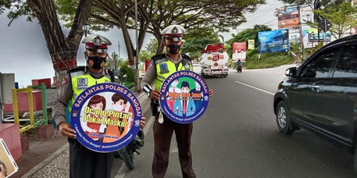 Kampanye Penggunaan Masker Digiatkan, Tadi di Luwuk Selatan