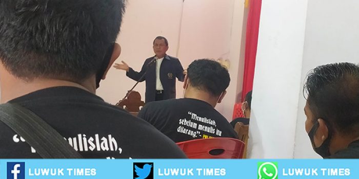 Herwin Diapresiasi Tokoh Pers Nasional, Iskandar Resmi Pimpin PWI Banggai