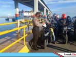 Polisi Perketat Pengawasan di Pelabuhan Pagimana