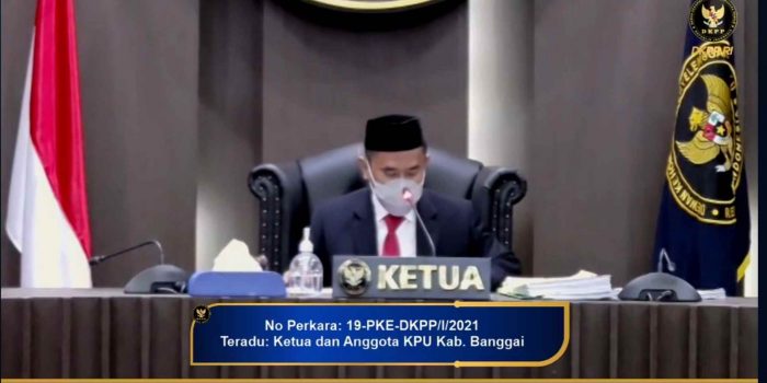 Diadukan WINSTAR, Lima Komisioner KPU Diperiksa DKPP