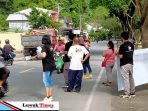 Pinasa di KM 5, PWI Banggai Kumpul 35 Kantong Sampah