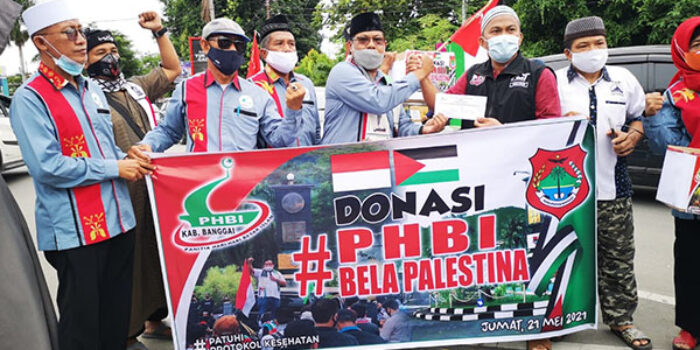 PHBI Banggai Beri Donasi untuk Rakyat Palestina