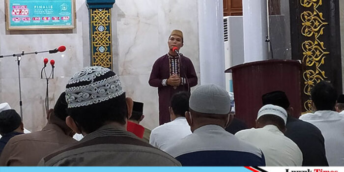 Tauziah Terakhir Ramadhan di Masjid Agung Annur Luwuk