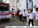 Bupati Banggai Amirudin Launching Bantuan Beras PPKM dan BST