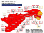 Peta Zonasi Makin ‘Menyeramkan’, Balantak Utara dan Mantoh Diambang Zona Merah