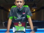 Atlet Biliard Banggai Juara II di Makassar