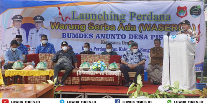 Launching BUMDes Anunto Pisou, Hanya 2 Menit Isi Waserda Ludes