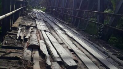 Jembatan Luksagu Rusak Parah, Tokoh Pemuda: Mana Anak Daerah