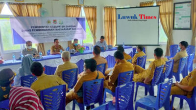 Kadis PMD Banggai Kumpul Kades-BPD Kecamatan Lobu dan Pagimana