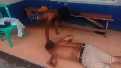 Hukuman Push Up untuk Dua Pemuda Pesta Miras di Pelra