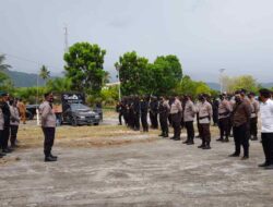 180 Personil Diterjunkan untuk Pengamanan Pelantikan Kades Terpilih