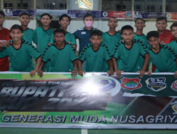 Futsal Bupati Cup Masuk Putaran II, Berikut Jadwal Pertandingannya