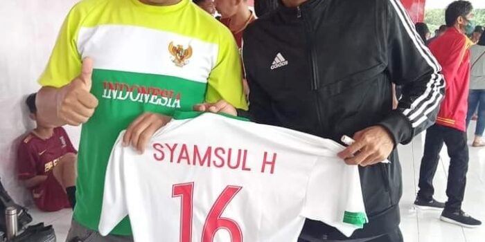 Footbalholic Timnas Garuda, Yadi Bahagia Bersua Syamsul Chaeruddin