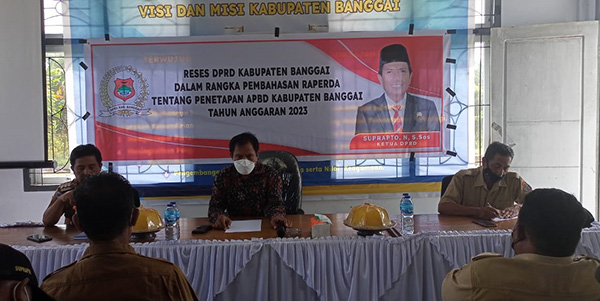 Reses Ketua DPRD Banggai Suprapto (1)