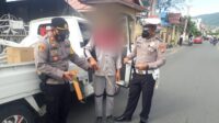 Razia di Jalan, Polsek Luwuk Jaring Pengendara Bawa Parang