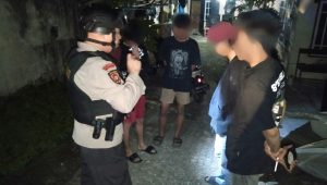 Pesta Miras, Pemuda di Bungin Timur Luwuk Dibubarkan Polisi
