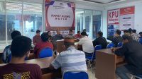 KPU Banggai Sosialisasi Keputusan KPU 259/2022 kepada Parpol
