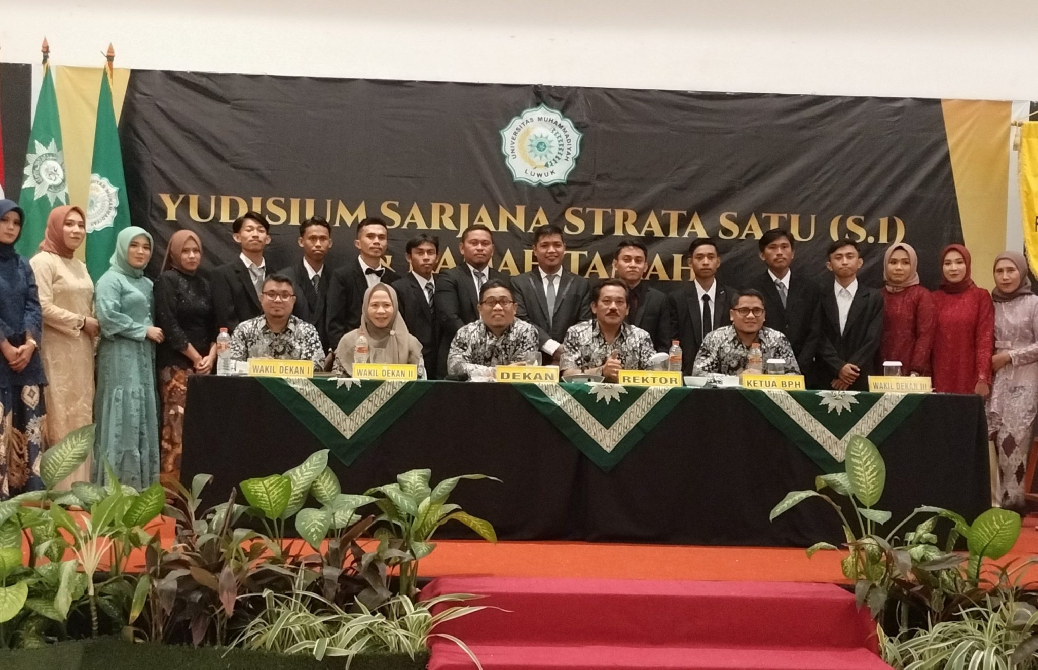 Yudisium Angkatan ke XX Fakultas Ekonomi dan Bisnis Universitas Muhammadiyah Luwuk