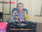 Miras Marak, Begini Atensi Kapolres Bangkep AKBP Bambang Herkamto