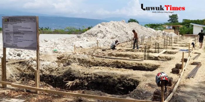 Pembangunan Venue Panjat Tebing di Halimun Luwuk Digenjot