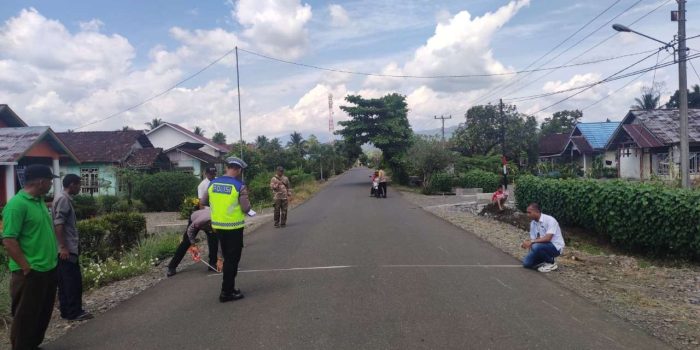 Pemotor Tabrak Pejalan Kaki di Toili Banggai, Korban Meninggal