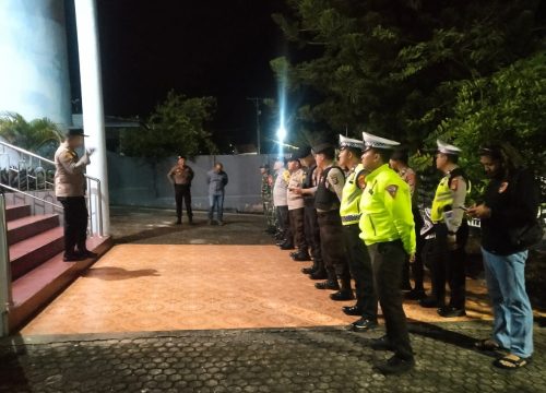 60 Personil TNI-Polri Amankan Ibadah Imlek di Luwuk Banggai