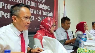 Timsel Mulai Sosialisasikan Pendaftaran Anggota KPUD Sulteng, Berikut Tahapannya