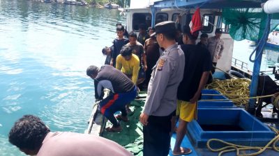 Diduga Ilegal Fishing di Luwuk Banggai, Puluhan Nelayan Diamankan