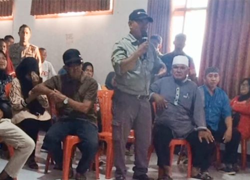 Comdev PT. KFM Topang Perekonomian Desa Tuntung, Warga Desa Lingkar Tambang Bersyukur