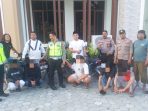 Polisi Tertibkan Balapan Liar di Bukit Halimun Luwuk Selatan