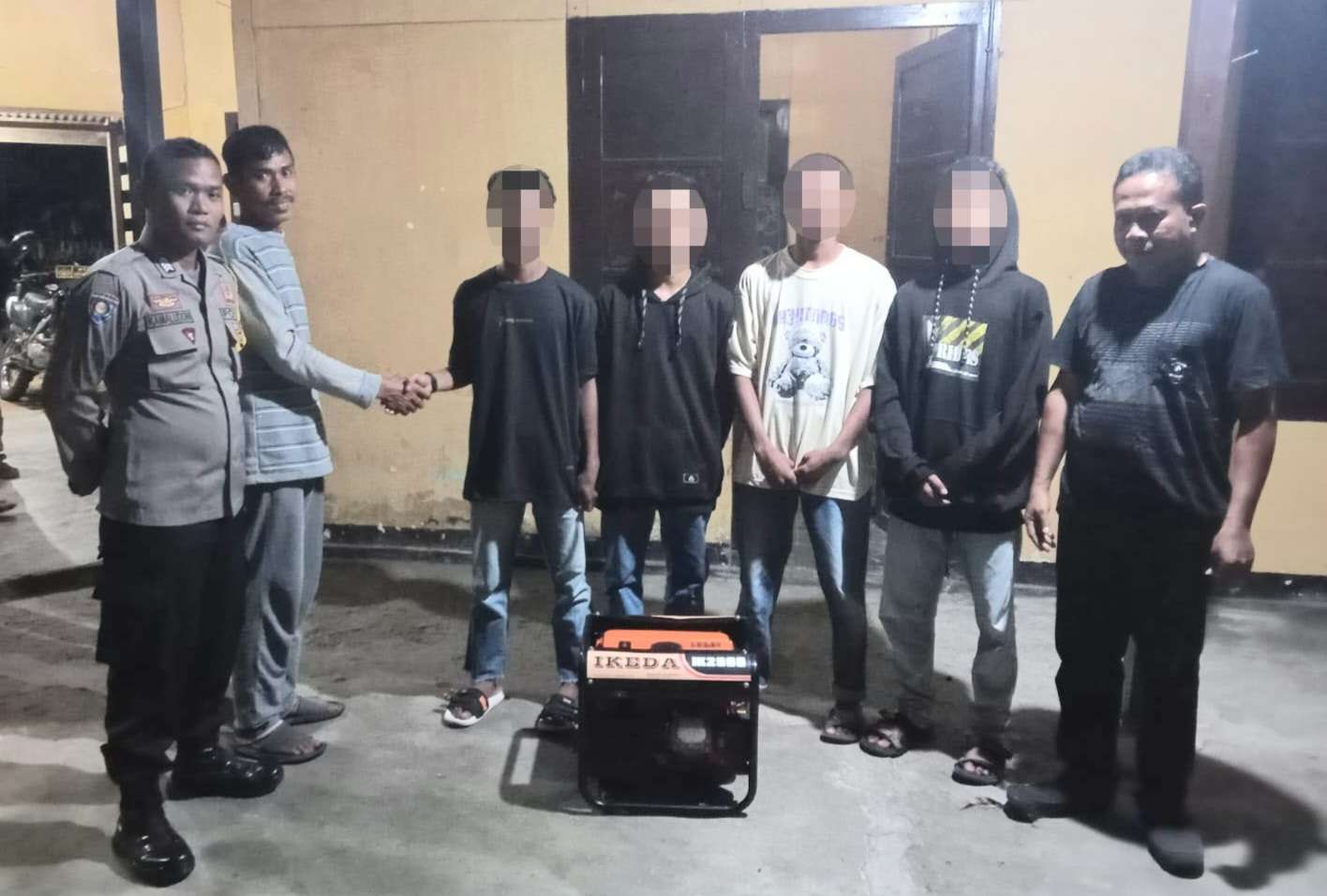 Empat Remaja Di Luwuk Curi Genset Polisi Restorative Justice 1861