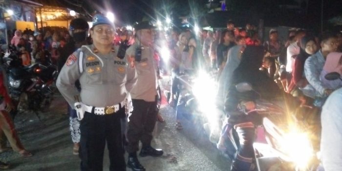 Polres Banggai Antisipasi Kepadatan Kendaraan di Pasar Takjil di Luwuk