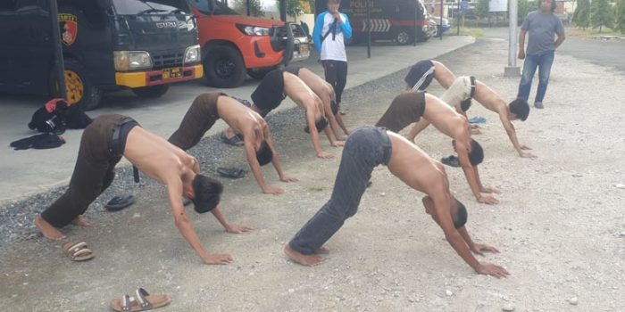 8 Pelajar Tawuran di Luwuk, Polisi Beri Pembinaan