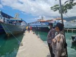 Polsek Luwuk Pantau Arus Mudik di Pelabuhan Rakyat