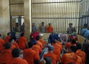 Wakapolres Banggai Kompol Margiyanta Cek Ruang Tahanan