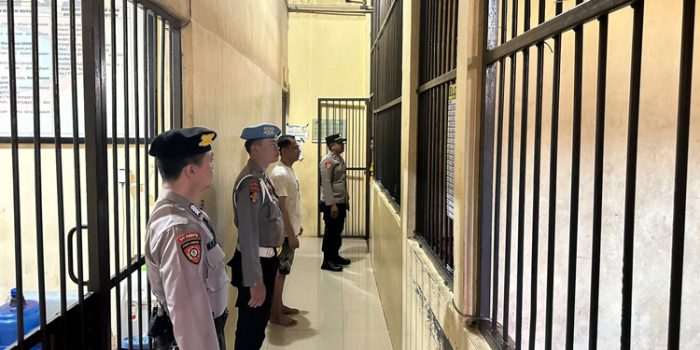 Pengunjung Tahanan Bakal Meningkat, Rutan Polres Banggai Perketat Pengamanan