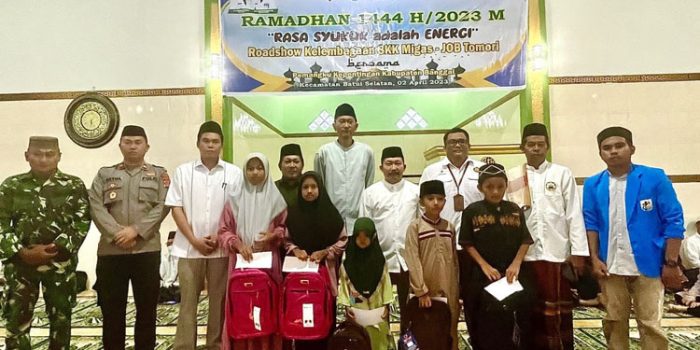 Ramadhan 1444 H, SKK Migas dan JOB Tomori Bagi 1000 Sembako