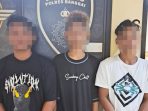 Trio Pencopet di Pasar Simpong Luwuk Diamankan Polisi