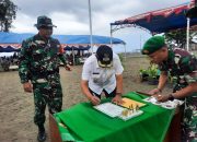 Serentak 50 Kodim Gelar TMMD ke 116, Kabupaten Banggai Dipusatkan di Moilong