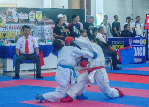 Hasil Kejuaraan Karate Terbuka Piala Bupati Banggai 2023 di Luwuk