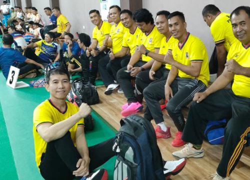 Badminton Kapolda Cup IV, Tim Beregu Polres Banggai Ditantang Polresta Palu