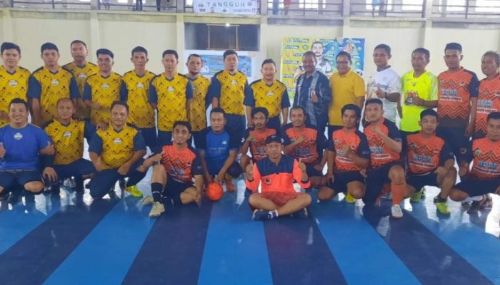 BPBD Banggai Kampiun Futsal Antar OPD, Tim DPRD Pesta Gol di GOR Kilongan Luwuk Utara