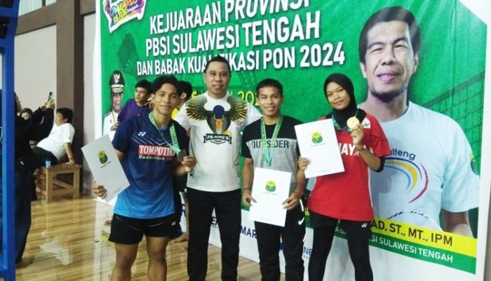 Empat Atlet Bulutangkis Banggai Masuk TC Pra PON di Palu