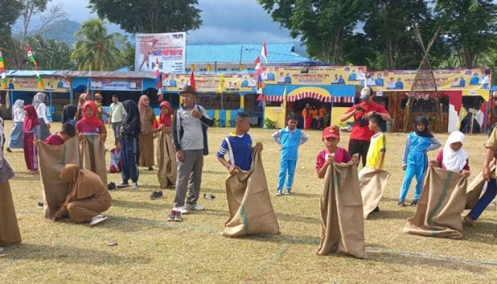 Ramaikan HUT Kabupaten Banggai ke 63, Empat Olahraga Tradisional Dilombakan