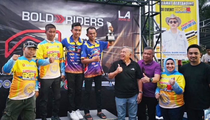 Hasil Kejuaraan Balap Motor Banggai Cup Prix 2 di Luwuk Banggai