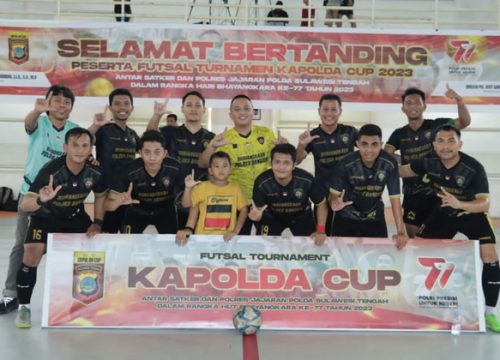 Kandaskan Gegana Brimob FC, Tim Polres Banggai Melaju ke Babak Semifinal